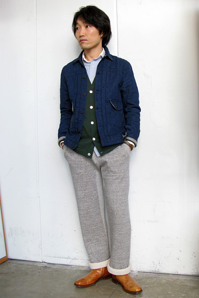 FUJITO（フジト） 11MJ ジャケット（インディゴブルー）