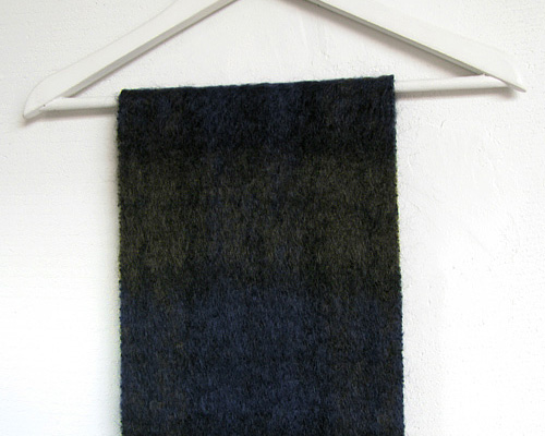 JOHN SCOTT（ジョン スコット）モヘア マフラー「BLACKWATCH」