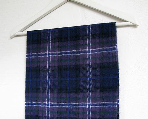 JOHN SCOTT（ジョン スコット）タータンチェック ストール「SCOTLAND FOREVER」