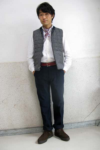 FUJITO（フジト） ファティーグパンツ（ネイビー）