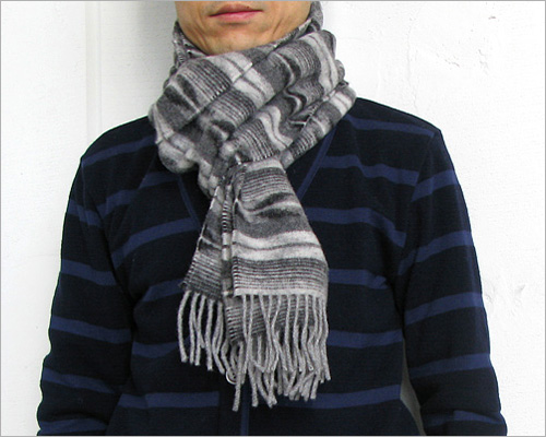 Royal Heather（ロイヤル ヘザー）ラムウールマフラー