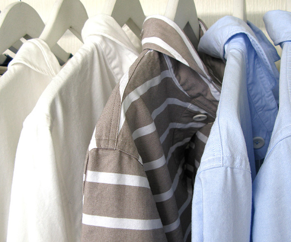 LOLO（ロロ）定番プルオーバー ボーダーシャツ（グレー）