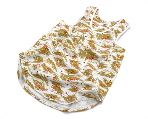 【WOMEN'S】FilMelange（フィルメランジェ）「JACQUELINE」 タンクトップ（アンティークホワイト）