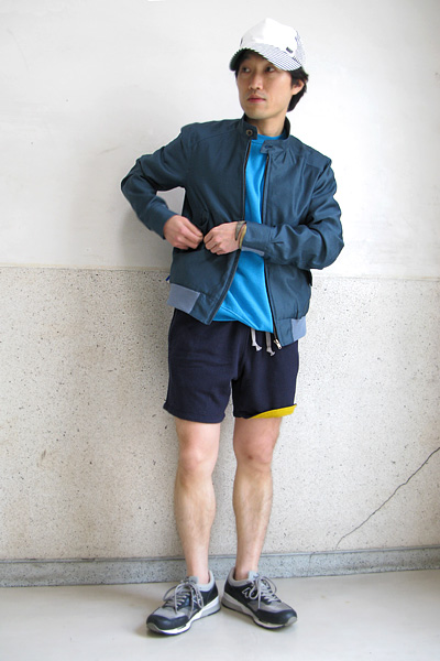 FilMelange（フィルメランジェ）「EFFY」 S/S スウェットプルオーバー（ターコイズブルー）