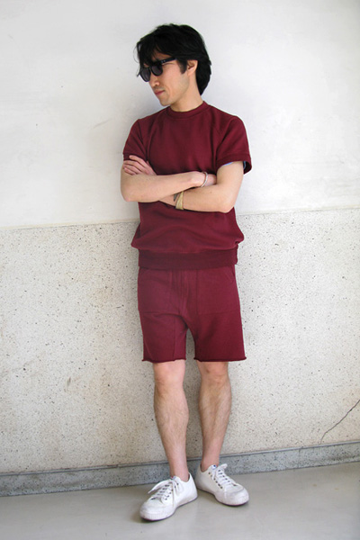 FUJITO（フジト） ハーフスリーブ スウェット＆ショーツ