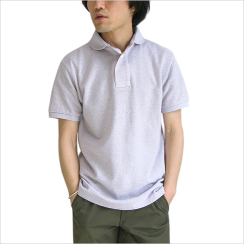 LOLO（ロロ）綿麻シャンブレー鹿の子 LOLOポロ