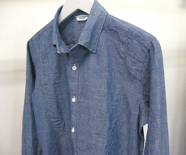 FUJITO（フジト） Ikamune Shirts（ブルー）