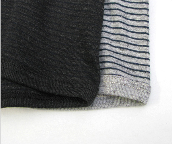 FilMelange（フィルメランジェ）「JOY」 ボクサーパンツ（ブラックメランジェ×ネイビー）