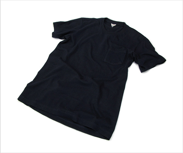 FilMelange（フィルメランジェ）「SUNNY」 ポケットTシャツ（ディープネイビー）