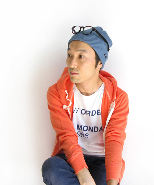 FilMelange(フィルメランジェ)「BRUNO」 ワッチキャップ(リバーブルー)