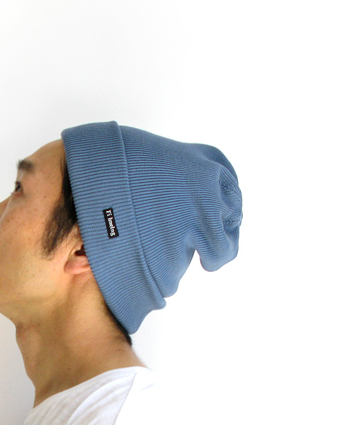 FilMelange(フィルメランジェ)「BRUNO」 ワッチキャップ(リバーブルー)