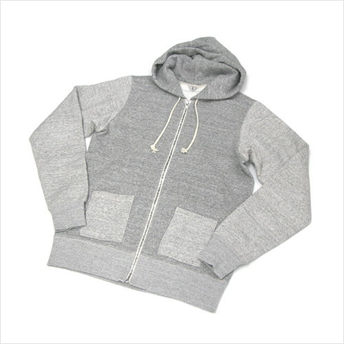 FilMelange（フィルメランジェ）「JEFFREY 3」フルジップパーカ（ミックスメランジェ）