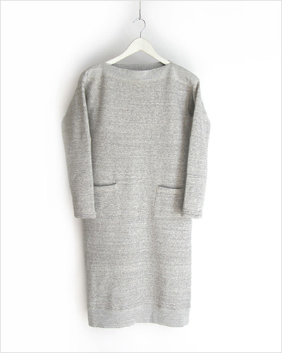【WOMEN'S】FilMelange（フィルメランジェ）「MITCH」スウェット ワンピース（ライトメランジェ）