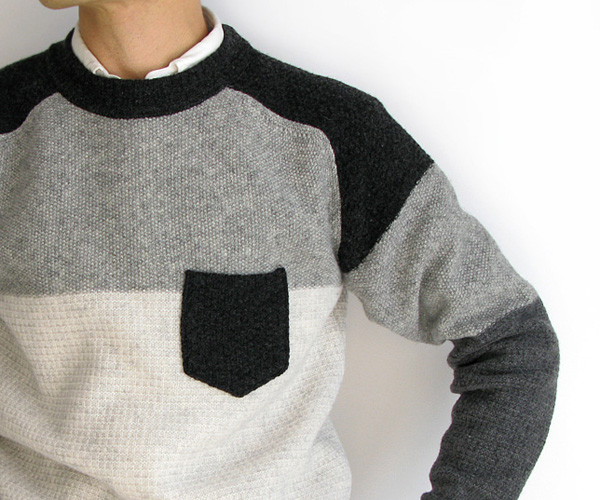 comm. arch.（コム・アーチ）“Panel B.B. with Pocket” ポケットニット（モノ）