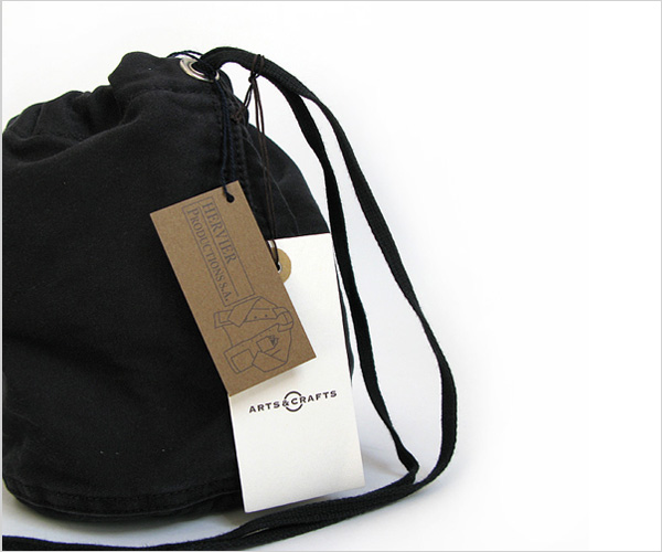 Hervier Productions S.A.×ARTS&CRAFTS　“KINCHAKU” ポシェット