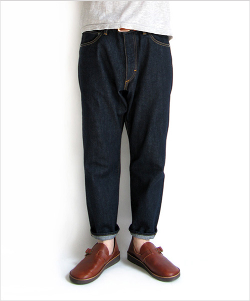 EEL（イール）砂浜デニム（インディゴ・ワンウォッシュ）