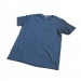 FilMelange（フィルメランジェ）「SUNNY」 ポケットTシャツ（デニムブルー メランジェ）