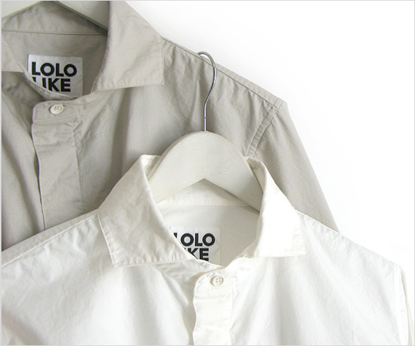 LOLO LIKE（ロロライク） タイプライターbagシャツ