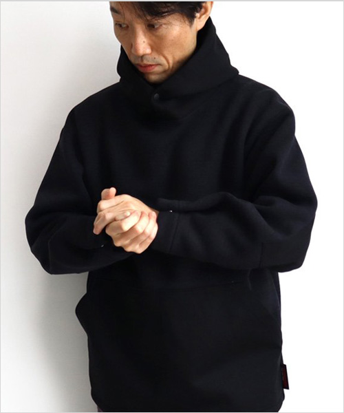 EEL Products（イール プロダクツ）Patch Hoodie（ブラック）