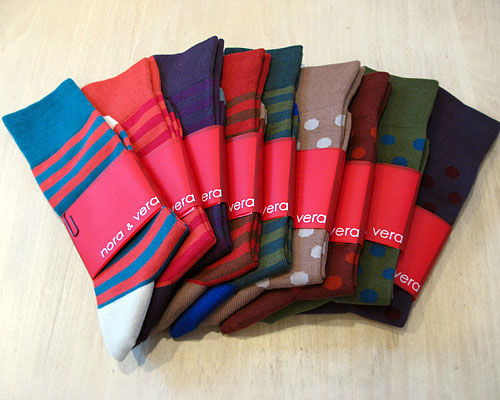 nora & vera(ノラ アンド ベラ) アシンメトリーソックス