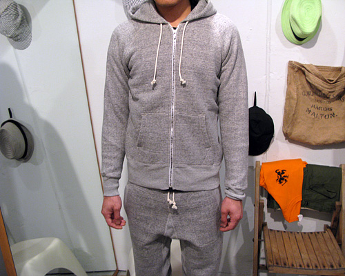 FilMelange(フィルメランジェ)「CHARLIE2」スウェットパンツ(ダークメランジェ/グレー)