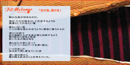 FilMelangeの特集、「TERRY」をアップ!