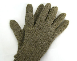 フランス軍 1950’s ウールジャガードグローブ