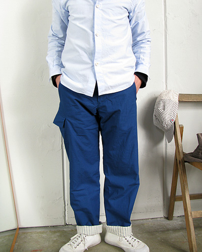 陶器釦のシャツ＆AUN－PANT