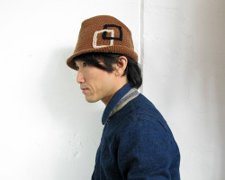 MANIERA “Hand Knit Art Deco Soft Hat”