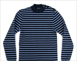 SAINT JAMES （セント ジェームス）MATELOT　ショルダーボタンニット