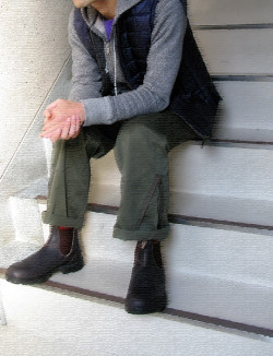 FilMelange(フィルメランジェ)「JEFFREY」フルジップパーカ(ブラックメランジェ)