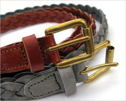 ANGLO LEATHERCRAFT（アングロ レザークラフト） ナローメッシュベルト