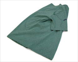 SAINT JAMES （セント ジェームス）PIRIAC ボーダーカットソー（杢グリーン）