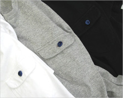 EEL(イール) 陶器釦のポケTEE