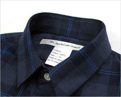 EEL(イール) Q-shirts(ブルーチェック)