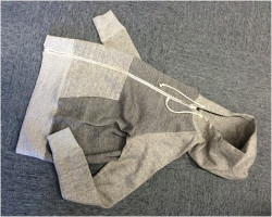 【WOMEN'S】FilMelange（フィルメランジェ）「CRUZ」フルジップパーカ（ライトメランジェ）