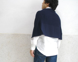 general design made(ジェネラルデザインメイド)キャッシュウール ツイストネックウォーマー