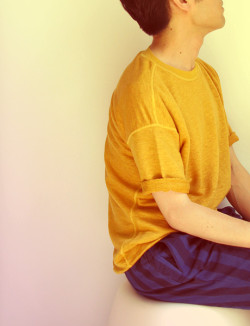 ~ 5minutes Style ~ 「AURALEE “LINEN SWEAT HALF SLEEVE PO”」