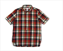 EEL（イール） ヒマワリシャツ（レッドマドラス）