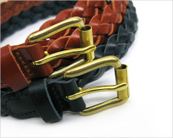 ANGLO LEATHERCRAFT（アングロ レザークラフト） ナローメッシュベルト