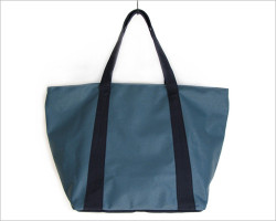 FUJITO（フジト） トートバッグ・M（ブルー×ネイビー）