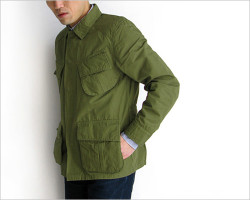 FUJITO（フジト） ジャングルファティーグ ジャケット（カーキ）
