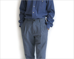 EEL（イール）ベルギーパンツ（インディゴ）