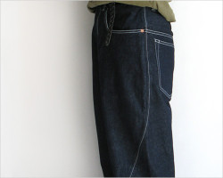 EEL(イール)ポリゴンデニム(ネイビー)