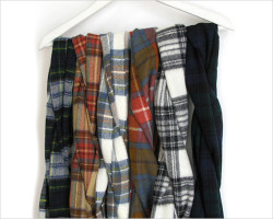 HIGHLAND TWEEDS(ハイランドツイード) タータンチェックマフラー