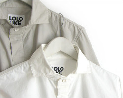 LOLO LIKE（ロロライク） タイプライターbagシャツ