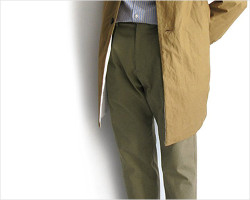 EEL（イール）ステッキパンツ（カーキ）