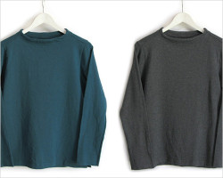 nisica（ニシカ）ガンジーネックカットソー