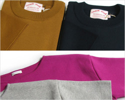 comm. arch.（コム・アーチ）ミラノリブ セルビッジTシャツ