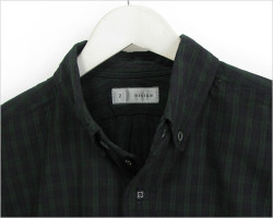 nisica（ニシカ）ルーズフィット ボタンダウンシャツ（ブラックウォッチ）